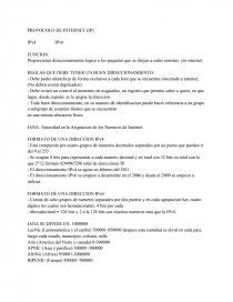 PROTOCOLO DE INTERNET (IP). Página 1