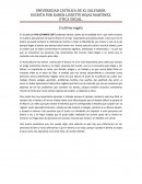 Ensayo: El ultimo regalo