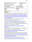 Taller de Desarrollo Organizacional.