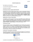 El primer paso vamos a aprender abrir Word 2013.