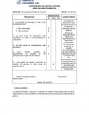 Cuestionario abastecimiento