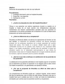 Propuestas de valor de una institución.