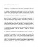 ENSAYO DE CIENCIAS DEL LENGUAJE