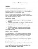 Aparatos de verificación y su empleo