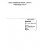 CONSTANCIA SINDICAL DE JUEGOS MAGISTERIALES.