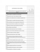 CUESTIONARIO DE CLIMA LABORAL.