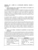 PREGUNTAS CAP 6: DISEÑO DE LA INVESTIGACIÓN DESCRIPTIVA: ENCUESTAS Y OBSERVACIÓN