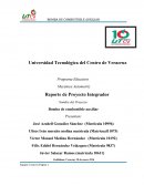 Reporte de Proyecto Integrador: Bomba de combustible auxiliar