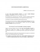 CONVENIO DE PENSIÓN ALIMENTICIA DEL 2015