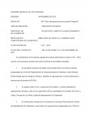 En cumplimiento de la clausula segunda del contrato administrativo numero 3147 – 2014 suscrito con mi persona, presento ante usted el informe de actividades realizadas.