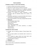 Actividades de teoriria economica