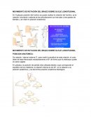 MOVIMIENTO DE ROTACIÓN DEL BRAZO SOBRE SU EJE LONGITUDINAL