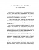 LA CULTURA DE PAZ EN VENEZUELA.