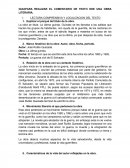 GUIAPARA REALIZAR EL COMENTARIO DE TEXTO DDE UNA OBRA LITERARIA./