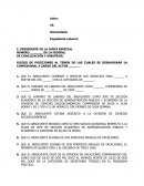 Pliego de posiciones laboral.