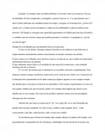 Ejemplo: En tiempos atrás me habría definido a mí mismo como un aventurero. Página 1
