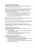 CONQUISTA DE CENTRO AMERICA