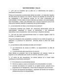 MACROECONOMIA Y SALUD