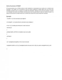 PWM (MODULACION POR ANCHO DE PULSOS). Página 2