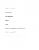 Importancia y conceptualización de la Economía Política