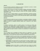 Es una herramienta de planeación estratégica que permite la implantación de acciones y medidas correctivas y la generación de nuevos proyectos de mejora.