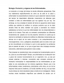 Biología: Evolución y orígenes de las Enfermedades.