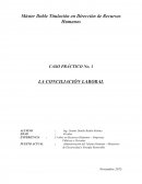 CASO PRÁCTICO No. 1 LA CONCILIACIÓN LABORAL