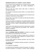 DIFERENCIAS ENTRE ACTO JURIDICO Y HECHO JURIDICO.