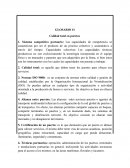 GLOSARIO #1 Calidad total en puertos