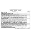 LISTA DE COTEJO PARA EL PROYECTO DE PLANEACIÓN EDUCATIVA.