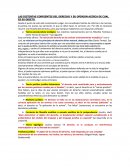 LAS DISTINTAS CORRIENTES DEL DERECHO Y SU OPINION ACERCA DE CUAL ES SU OBJETO.