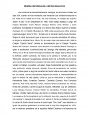 Reseña histórica del centro educativo