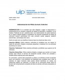 Indemnización de Póliza de Auto Colectivo