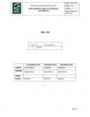 Procedimiento gestion de documentos