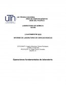 INFORME DE LABORATORIO DE CIENCIAS BÁSICAS