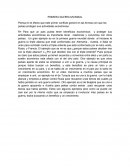 PRIMERA GUERRA MUNDIAL Piensa en el efecto que este primer conflicto generó en las formas con que los países protegen sus actividades económicas