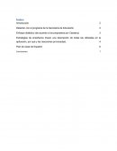 Relación con el programa de la Secretaría de Educación