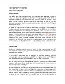 INDICADORES FINANCIEROS Indicadores de liquidez