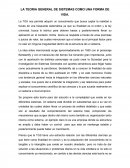 LA TEORÍA GENERAL DE SISTEMAS COMO UNA FORMA DE VIDA.