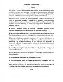 Economía internacional: Taller y preguntas