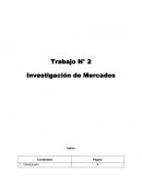 Investigación de Mercados. Valparaíso como destino turístico