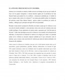 EL ANTES DEL PROCESO DE PAZ EN COLOMBIA