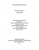 Direccionamiento estrategico. ALIANZA CERVECERA S.A.