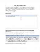 Guía para trabajar en DFD