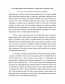 Los mundos nuevos deben ser vividos antes de ser explicados