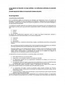 EL ámbito espacial de validez a la incorporación al sistema educativo