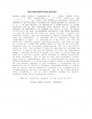 Com se da el Reconocimiento de adeudo