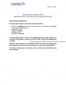 TRABAJO DE LA ASIGNATURA: ORGANIZACIÓN Y GESTIÓN DE CENTROS EDUCATIVOS