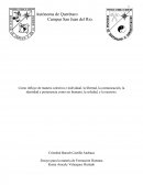 Ensayo para la materia de Formación Humana