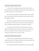 Occupational Safety & Health Administration (OSHA)